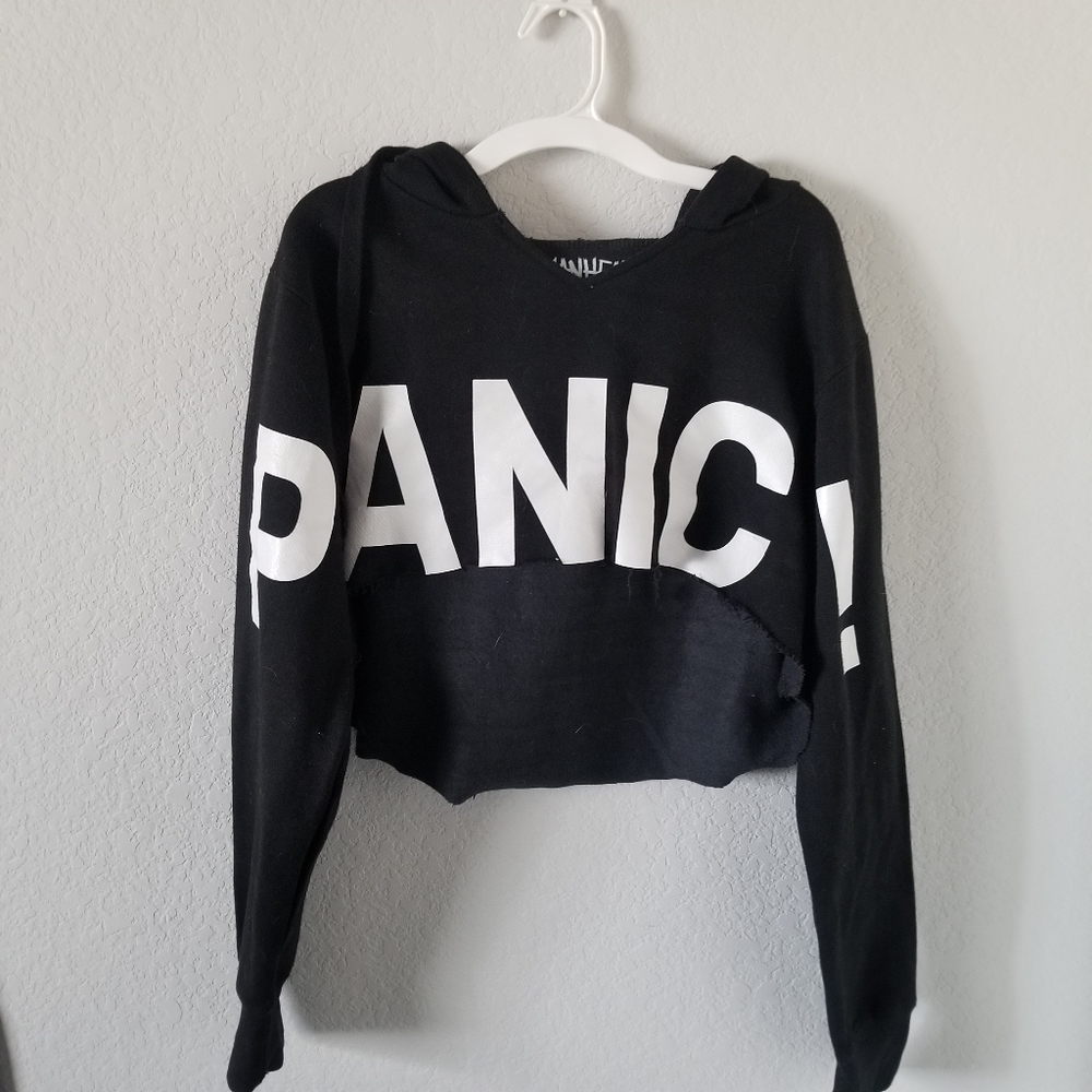 Panic! At The Disco Super Cropped Sweatshirt